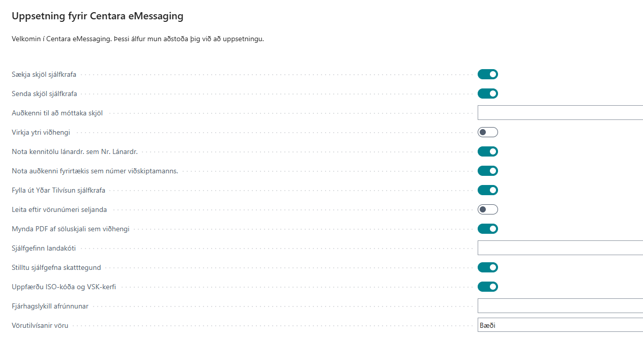 Álfur fyrir Centara eMessaging